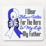 ALS Ribbon Hero in My Life My Father Mouse Mats