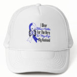 ALS Ribbon Hero in My Life My Husband Mesh Hat