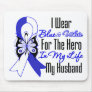 ALS Ribbon Hero in My Life My Husband Mouse Pads