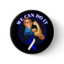 ALS - Rosie The Riveter - We Can Do It Pinback Buttons