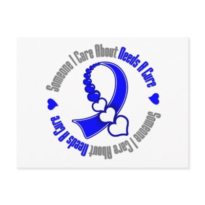 ALS Someone I Care About Needs A Cure Post Card by giftsforawareness