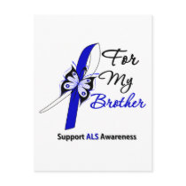 ALS Support For My Brother Postcards