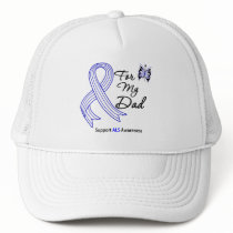 ALS Support For My Dad Mesh Hat