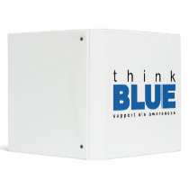 ALS Think Blue 3 Ring Binder