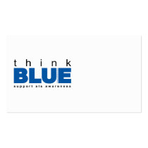 ALS Think Blue Business Card