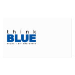 ALS Think Blue Business Card