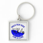 ALS Walk Run Ride For A Cure Key Chains