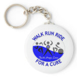 ALS Walk Run Ride For A Cure Keychain