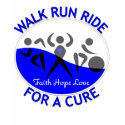 ALS Walk Run Ride For A Cure t-shirts
