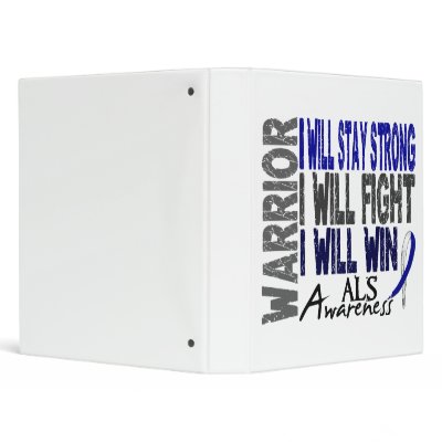 ALS Warrior Binder by awarenessgifts