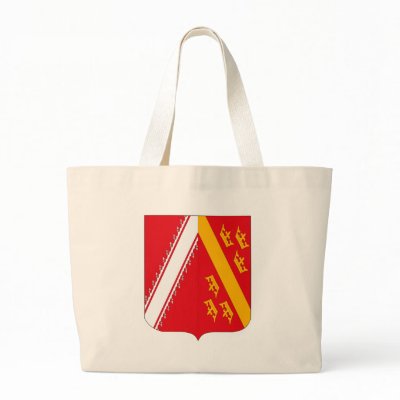 Alsace Coat of Arms Tote Bag by FlagTshirts