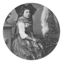 Alsace Costume stickers