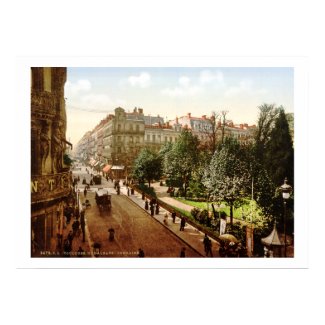 Alsace-Lorraine Street, Toulouse, France print