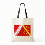 Alsace (Old), France flag Tote Bags