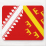 Alsace (Old), France flag Mouse Pad