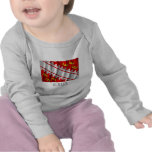 Alsace waving flag with name tshirt