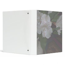 Alstroemeria Flowers Vinyl Binders