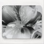 Alstroemeria Peruvian Lily Flower in Black & White Mousepad