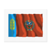 Altai Krai Flag Postcards