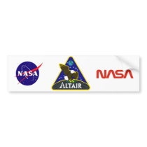 Altair Exploration Vehicle Bumper Sticker