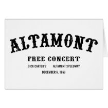 Altamont Free Concert cards by strk3 Altamont Free Concert cards
