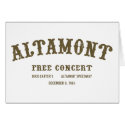 Altamont Free Concert cards by strk3 Altamont Free Concert cards