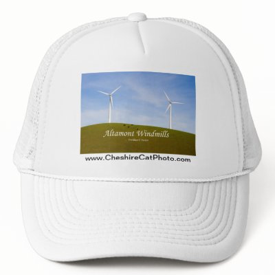 Altamont Windmills California Products Hats by cheshirkat
