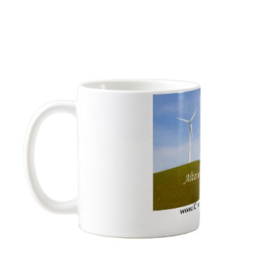 Altamont Windmills California Products Coffee Mugs by cheshirkat