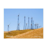 Altamont Windmills California Products Postcards