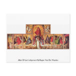 Altar Of Last Judgement By Rogier Van Der Weyden Post Cards