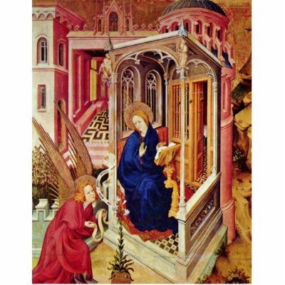 Altar Of Philip The Bold, Duke Of Burgundy, Left W Cut Out by Artcollection