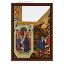 Altar Of Philip The Bold, Duke Of Burgundy, Right- Greeting Card