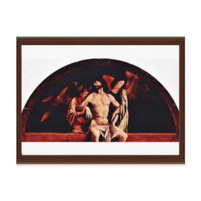 Altar Of Santa Cristina Al Tiverone Lünettenbekrön Postcards by Artcollection