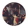 Altar Of St Lucia Table: St. Lucia Before The Judg Magnet