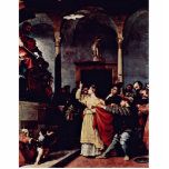 Altar Of St Lucia Table: St. Lucia Before The Judg Cut Out