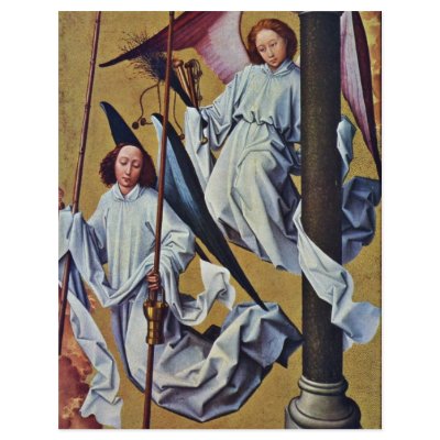 Altar Of The Last Judgment Beaune Paper Right Letterhead by Artcollection