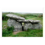 Altar Shaped Archeological Tomb Ireland Card Business Card Template