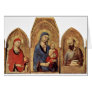 Altarpiece Of Orvieto Scene Maestetã S And Saints, Cards
