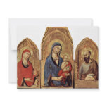 Altarpiece Of Orvieto Scene Maestetã S And Saints, Personalized Invitation