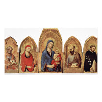 Altarpiece de la escena Maestetã S de Orvieto y de tarjetas con fotografías by Artcollection Altarpiece de la escena Maestetã S de Orvieto y de tarjetas con fotografías
