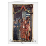 Altarpiece Of San Zeno Triptych In Verona Card