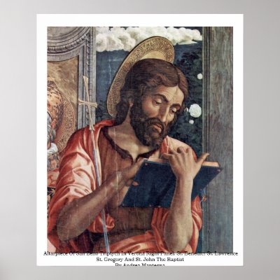 Altarpiece Of San Zeno Triptych In Verona Poster by Artcollection