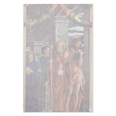 Altarpiece Of San Zeno Triptych In Verona Stationery Paper by Artcollection