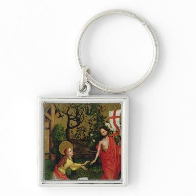Altarpiece of the Dominicans Key Chain by bridgemanart