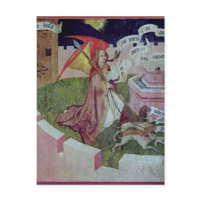 Altarpiece of the Dominicans Post Cards by bridgemanart