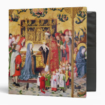 Altarpiece of the Seven Joys of the Virgin 3 Ring Binder