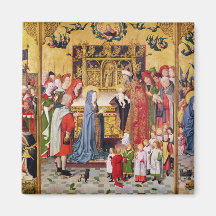 Altarpiece of the Seven Joys of the Virgin Magnets