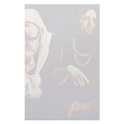 Altarpolyptychon Of Recanati Crest Of The Right Wi Stationery Paper by Artcollection
