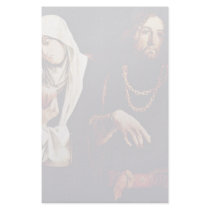 Altarpolyptychon Of Recanati Crest Of The Right Wi Stationery Paper