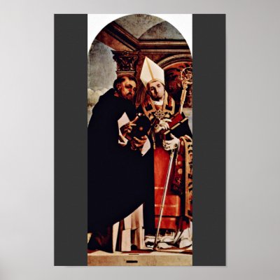 Altarpolyptychon Of Recanati Left Wing: St. Thomas Poster by Artcollection